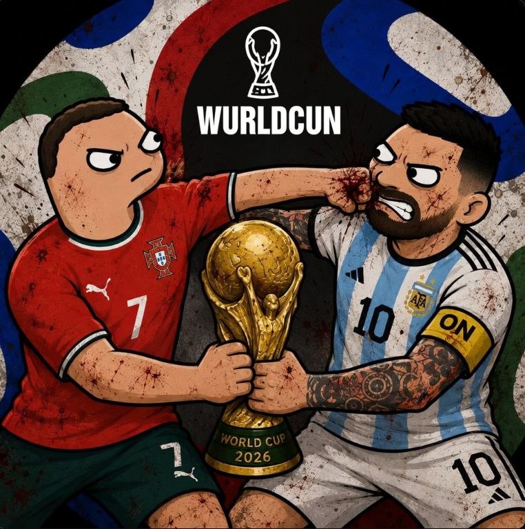 Wurld Cun Meme - CR7 vs Messi